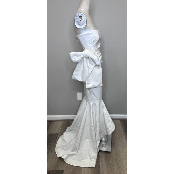 Michael Costello x REVOLVE Anyssa Gown in Ivory XS $438 - Picture 6 of 10